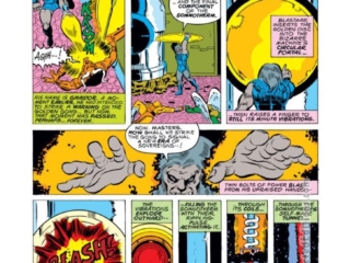 Inhumans #2, pg. 5; pencils, George P&eacute;rez; inks, Fred Kida; Blastaar