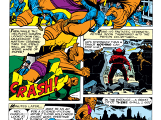 Journey Into Mystery #58. "Return of the Martian!", pg. 3. Stan Lee
