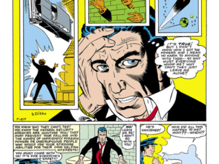 Journey Into Mystery #52, pg. 7; "The Man With the Atomic Brain!"; Stan Lee/Steve Ditko/Larry Lieber, Twlight Zone