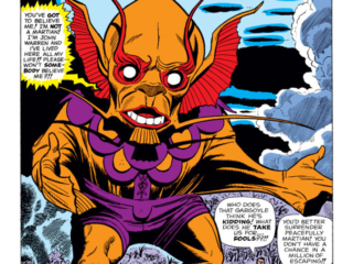 Journey Into Mystery #57. "The Martian Who Stole My Body!", pg. 1. Stan Lee Jack Kirby monsters