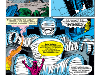 Journey Into Mystery #61. "I Defied Gomdulla--The Living Pharaoh!", pg. 4. Stan Lee Jack Kirby