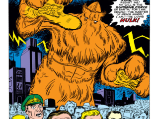 Journey Into Mystery #62. "I Was a Slave of the Living Hulk!", pg. 8. Marvel's first Hulk Atlas Era Jack Kirby Stan Lee