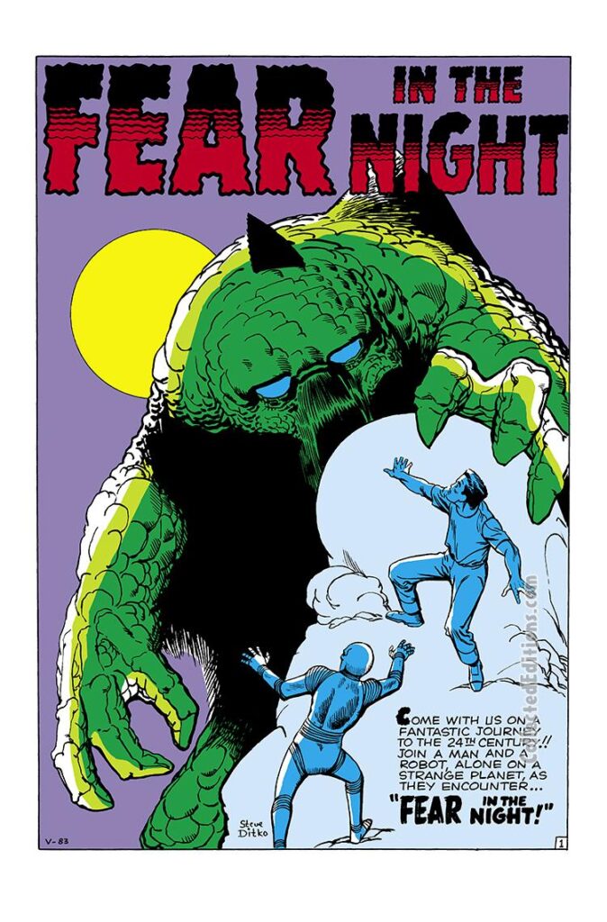 Journey Into Mystery #65, pg. 15; "Fear in the Night"; Steve Ditko/Atlas Era monsters