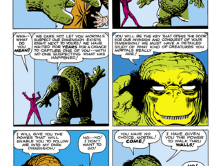 Journey Into Mystery #66, pg. 23; "The Thing Behind the Wall!"; Steve Ditko