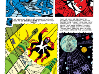 Journey Into Mystery #64. "I Dared to Battle...Rorgg, King of the Spider Men!!", pg. 4. Stan Lee Jack Kirby