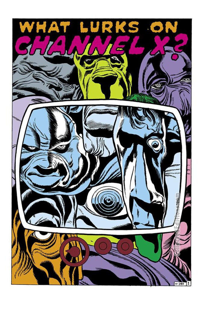 Journey Into Mystery #73. "What Lurks on Channel X?", pg. 9. Jack Kirby