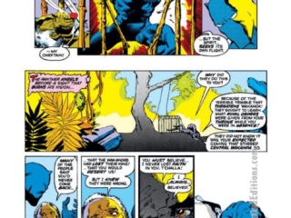 Jungle Action #6, pg. 4; pencils, Rich Buckler; inks, Klaus Janson; Black Panther