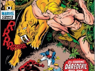 Ka-Zar #2 cover; pencils and inks, John Romita, Sr.