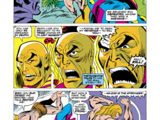 Ka-Zar #3, pg. 15; pencils and inks, Mike Royer