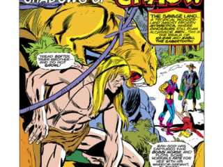 Ka-Zar #4, pg. 1; pencils, Don Heck; inks, Mike Royer