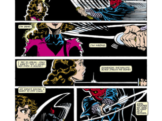 Kitty Pryde and Wolverine #2, pg. 9; pencils and inks, Al Milgrom