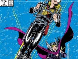 Longshot #2 cover; pencils and inks, Arthur Adams; Ricochet Rita
