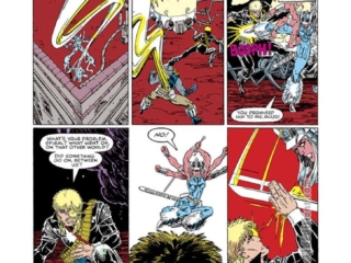 Longshot #6, pg. 33; pencils; Arthur Adams; inks, Whilce Portacio; Mojo, Spiral