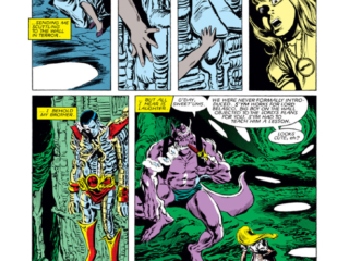 Magik #2, pg. 4; pencils, John Buscema; inks, Tom Palmer; Illyana