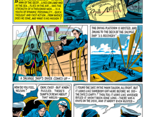 Marvel Comics #1, pg. 25; "The Sub-Mariner"; First appearance of Namor, Bill Everett, Golden Age Timely Marvel