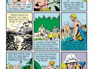 Marvel Comics #1, pg. 60; pencils and inks, Ben Thompson; Ka-Zar/Paul de Kraft/jungle comics/Golden Age/Timely