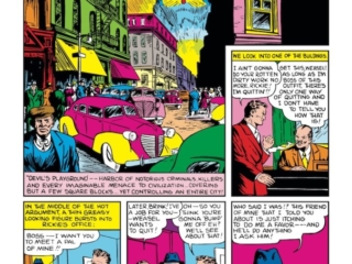 Marvel Mystery Comics #4, pg. 13; pencils and inks, Paul Gustavson; The Angel