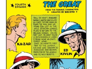 Marvel Mystery Comics #5, pg. 55; pencils and inks, Ben Thompson; Ka-Zar/Paul De Kraft/Ed Kivlin/Timely jungle comics