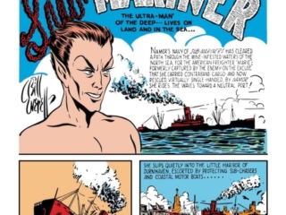 Marvel Mystery Comics #5, pg. 21; pencils and inks, Bill Everett; Namor the Sub-Mariner/Golden Age Timely