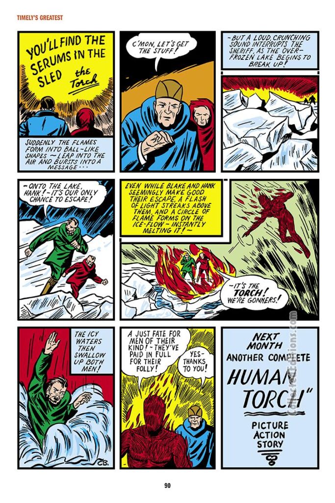 Marvel Mystery Comics #5; "The Human Torch", Carl Burgos