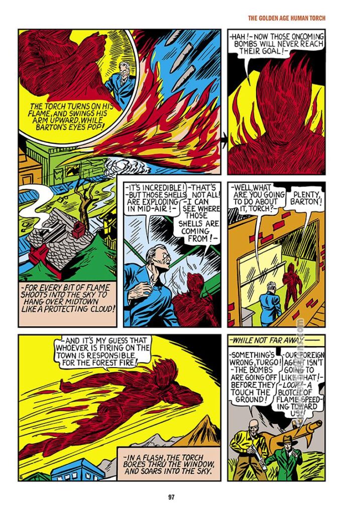 Marvel Mystery Comics #6; "The Human Torch", Golden Age Timely, Carl Burgos, Jim Hammond