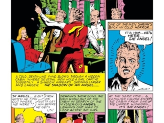 Marvel Mystery Comics #8, pg. 23; pencils and inks, Paul Gustavson; The Angel/Thomas Halloway