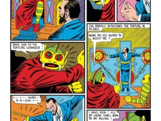 Marvel Mystery Comics #9, pg. 42; pencils and inks, Steve Dahlman; Electro