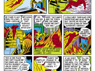 Marvel Mystery Comics #11, pg. 5; "The Human Torch", Carl Burgos, Phineas Horton, Timely Comics, Omnibus