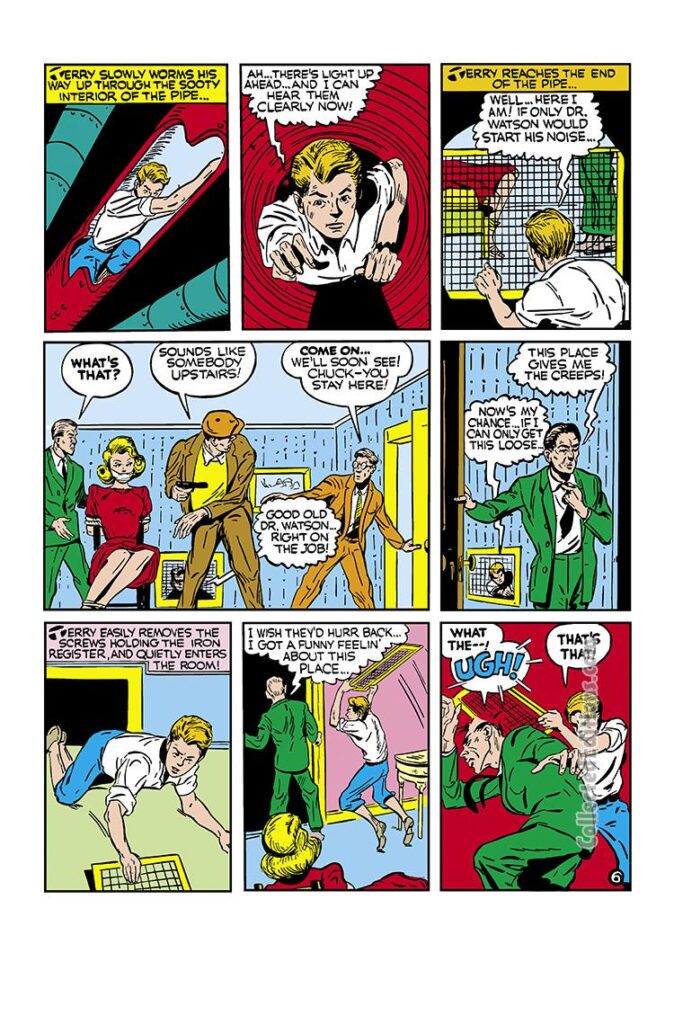 Marvel Mystery Comics #14, pg. 46; art by Bob Oksner, Terry Vance