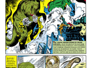Marvel Mystery Comics #16, pg. 36; art by Jack Kirby; Golden Age Vision, Joe Simon
