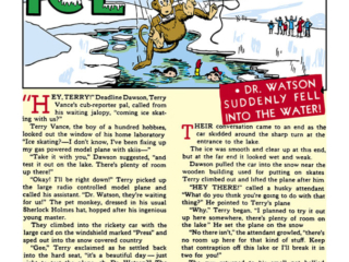 Marvel Mystery Comics #17, pg. 34; Thin Ice text story/Terry Vance/Ray Gill
