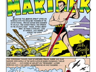 Marvel Mystery Comics #18, pg. 17; art by Bill Everett; Sub-Mariner/Namor/Golden Age