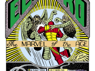 Marvel Mystery Comics #18, pg. 44; art by Steve Dahlman; Electro, the Marvel of the Age, Golden Age/Timely/robot