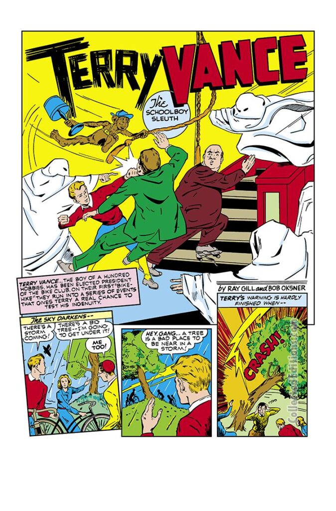 Marvel Mystery Comics #19, pg. 37; art by Bob Oksner; Terry Vance, Ray Gill
