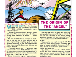Marvel Mystery Comics #20, pg. 36; The Origin of the Angel, Ray Gill