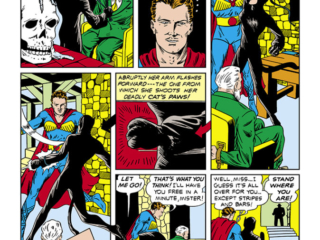 Marvel Mystery Comics #20, pg. 51; art by Paul Gustavson; Golden Age Angel