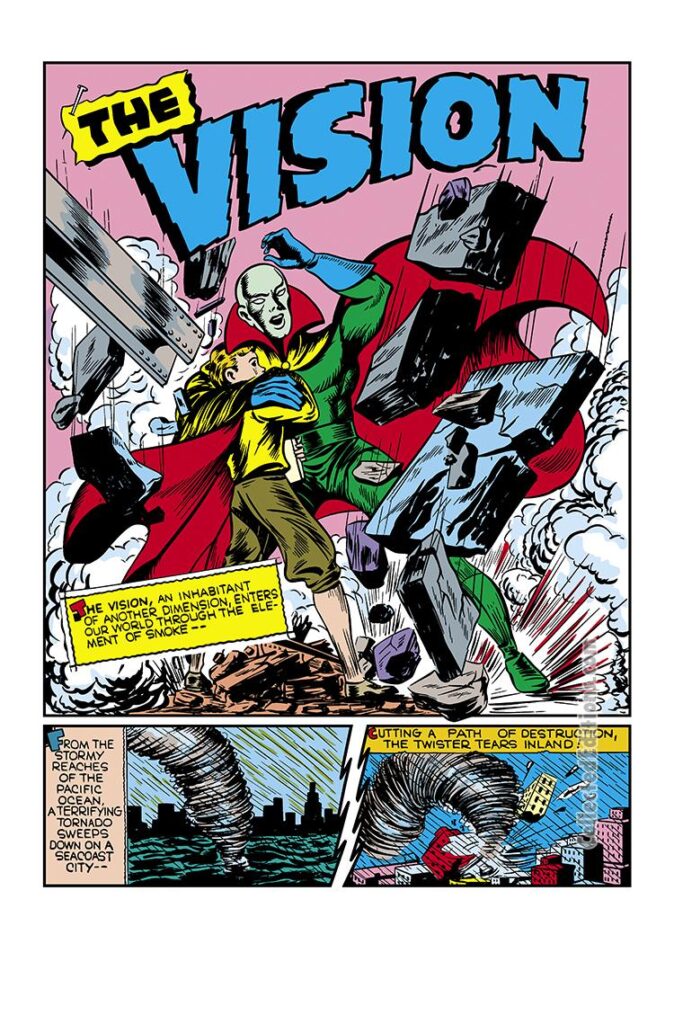 Marvel Mystery Comics #21, pg. 49; art by Jack Kirby, Aarkus, Joe Simon