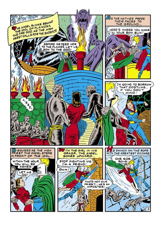 Marvel Mystery Comics #23, pg. 58; art by Paul Gustavson; Angel