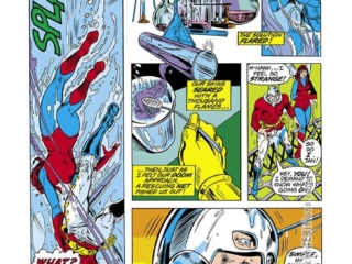Marvel Feature #10, pg. 2; pencils, P. Craig Russell; inks, Frank Chiaramonte; Ant-Man/Hank Pym/The Wasp/Janet Van Dyne