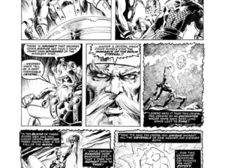Marvel Preview #10, pg. 10; pencils, Jim Starlin; inks, Tony DeZuniga