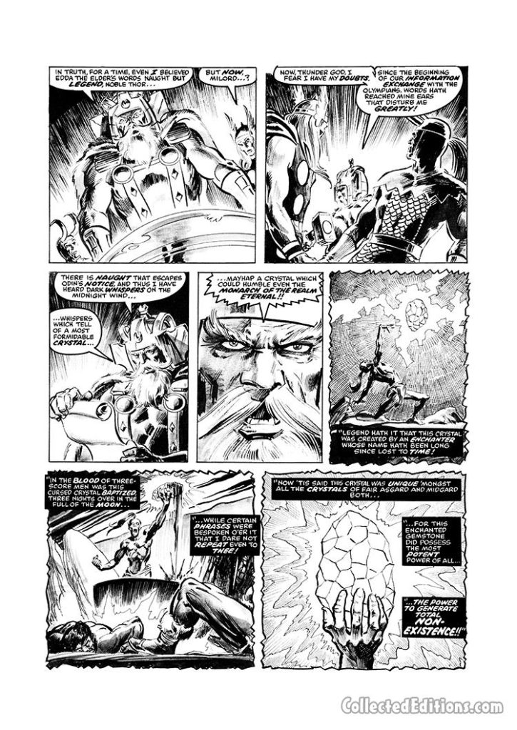 Marvel Preview #10, pg. 10; pencils, Jim Starlin; inks, Tony DeZuniga