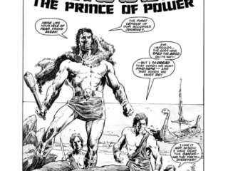 Marvel Preview #10, pg. 37; pencils and inks, Val Mayerik; Hercules Prince of Power