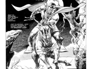 Marvel Preview #19, pg. 22; pencils, Sal Buscema; inks, Tony DeZuniga