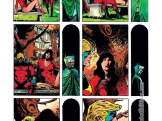 Marvel Graphic Novel #1: The Death of Captain Marvel, pg. 20; pencils and inks, Jim Starlin; Medic Una, Titan, Mentor, Mar-Vell