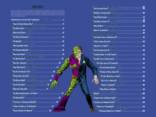 Marvel Masters of Suspense: Stan Lee &amp; Steve Ditko Omnibus Vol. 1 &ndash;&nbsp;Table of Contents, Part 1