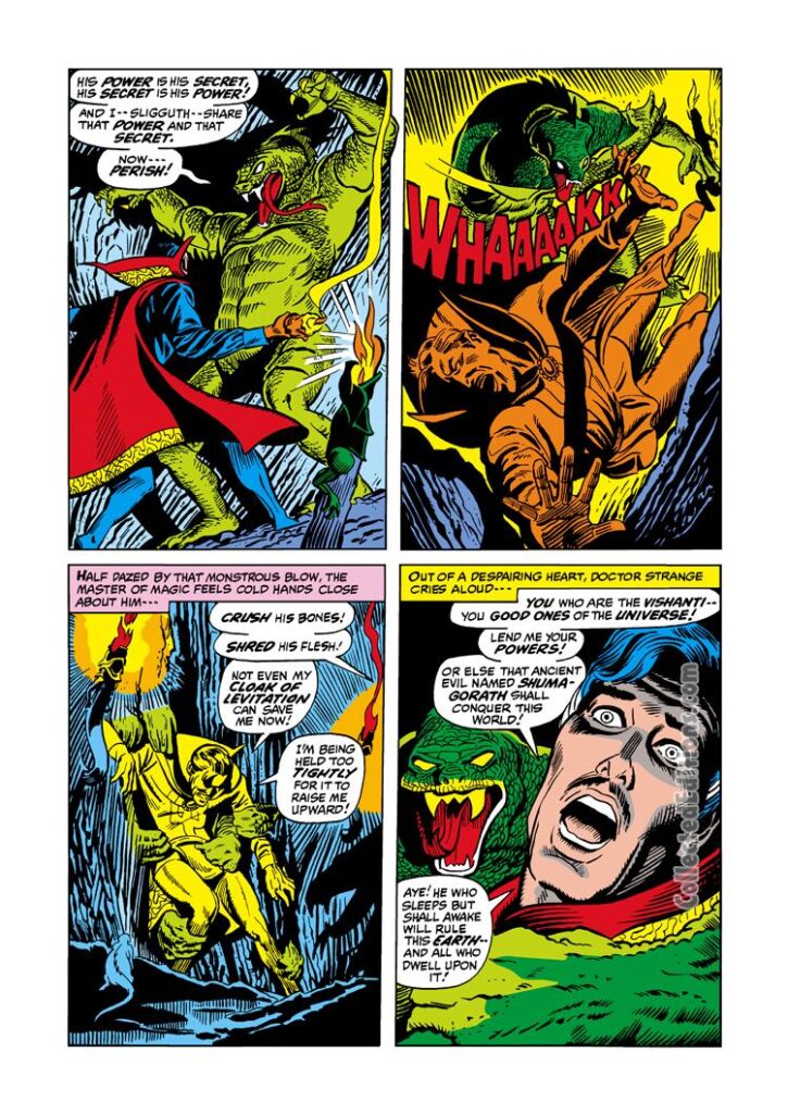 Marvel Premiere #5, pg. 15; pencils, Sam Kweskin; inks, Don Perlin; Doctor Strange, The Great One