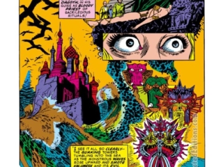 Marvel Premiere #8, pg. 13; pencils, Jim Starlin; inks, Frank Giacoia, Dave Hunt