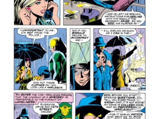 Marvel Premiere #19, pg. 3; pencils, Larry Hama; inks, Dick Giordano; Iron Fist, Doug Moench