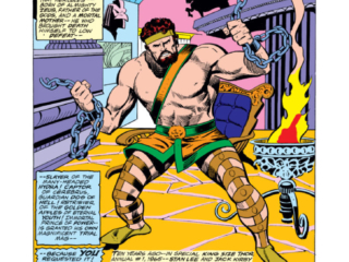 Marvel Premiere #26, pg. 1; pencils, George Tuska; Hercules