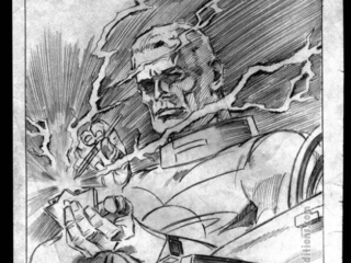 Bonus: Marvel Super-Heroes #13, pg. 1 original pencils by Gene Colan; original art, margin notes, Stan Lee